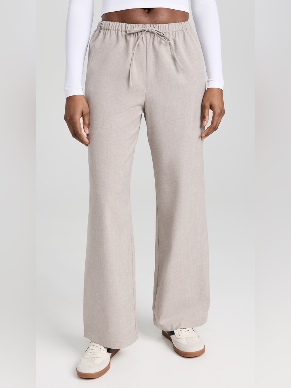 Reformation Olina Tie Waist Linen Pant